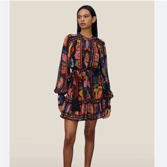 FARM Rio Dresses & Skirts - 💥 FARM RIO Tapestry Mini Dress Sz S